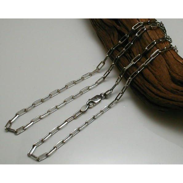 60cm4.2mm）ホピチェーンオキシダイ（燻し）加工HX260存在感ある