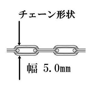 極太 ネックレス メンズ シルバー925 ホピ チェーン 50cm 5mm シルバーネックレス メンズ ホピ ネックレス のみ チェーン だけ シルバーチェーンの画像