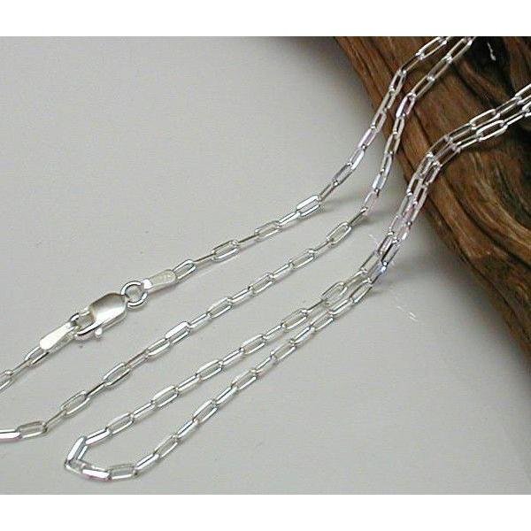 ネックレス メンズ シルバー925 ホピ チェーン 40cm 2mm シルバー