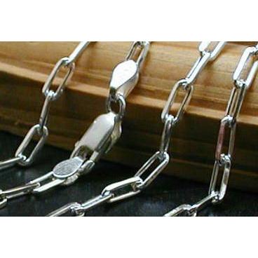 ネックレス メンズ シルバー925 ホピ チェーン 60cm 2.6mm シルバー