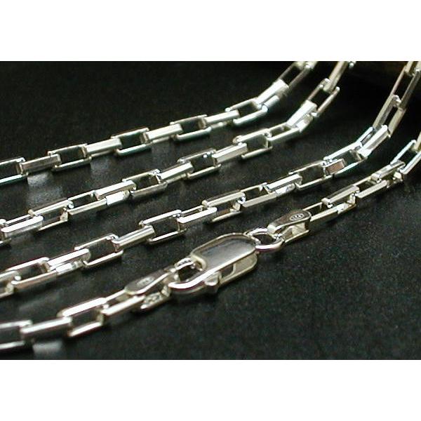 3.5mm60cm 存在感抜群ロングカットベネチアンチェーンLV360シルバー925 シルバーチェーン メンズネックレス シルバーネックレス |  | 01