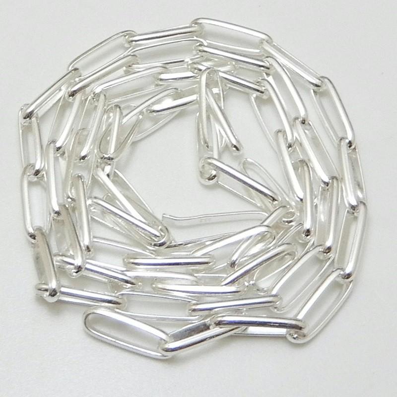 ハンドメイド ネックレス メンズ シルバー925 ナバホチェーン 60cm 3.6