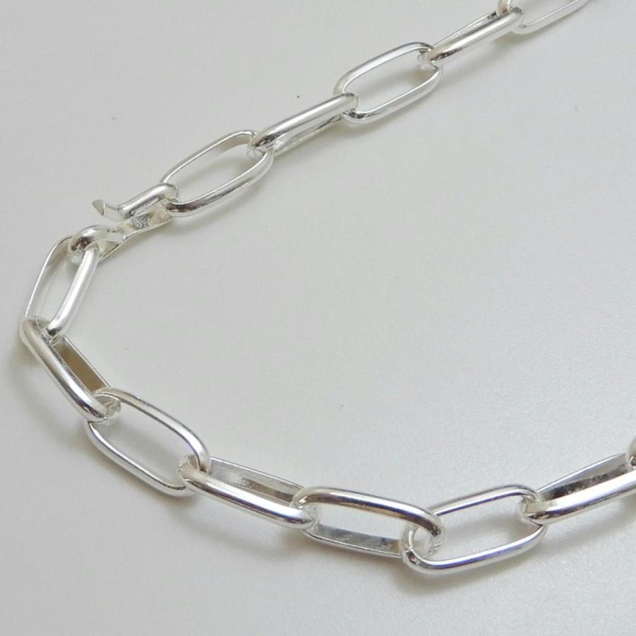 極太 ハンドメイド ネックレス メンズ シルバー925 ナバホチェーン