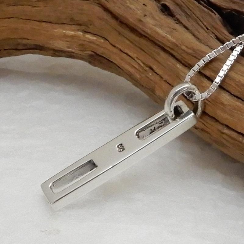 シンプル穴開きプレートペンダントシルバー925 PG055ntシルバーペンダント（トップのみ）シルバーアクセサリー |  | 02