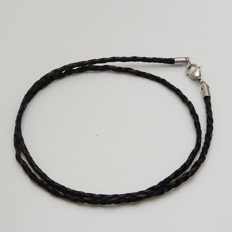 ドでかい愛に満ち溢れたアリア像ネックレス(手作り革紐)PG108kbシルバー925 メンズネックレス シルバーネックレス 革ひもネックレス |  | 01