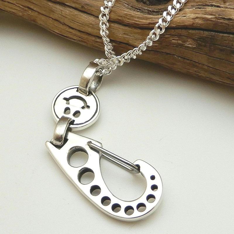 メンズ ネックレス シルバー キーホルダー型 ネックレス キーチャーム シルバーネックレス シルバー925 ペンダント アクセサリー 2.8mm喜平チェーン付き |  | 04
