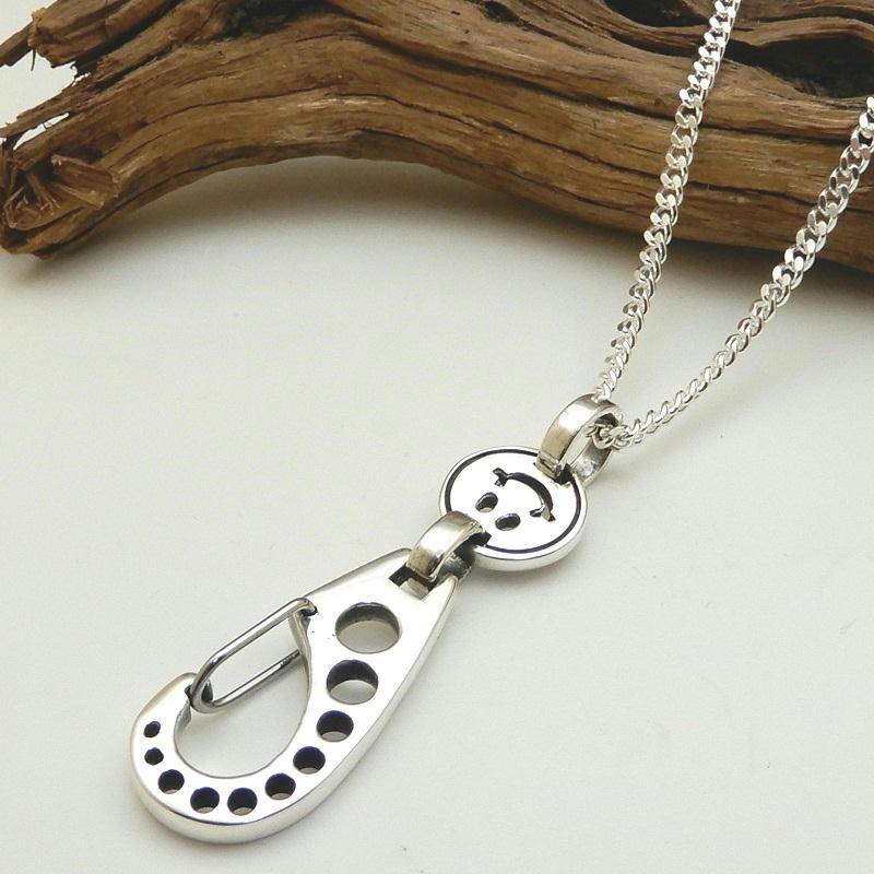 メンズ ネックレス シルバー キーホルダー型 ネックレス キーチャーム シルバーネックレス シルバー925 ペンダント アクセサリー 2.8mm喜平チェーン付き |  | 05