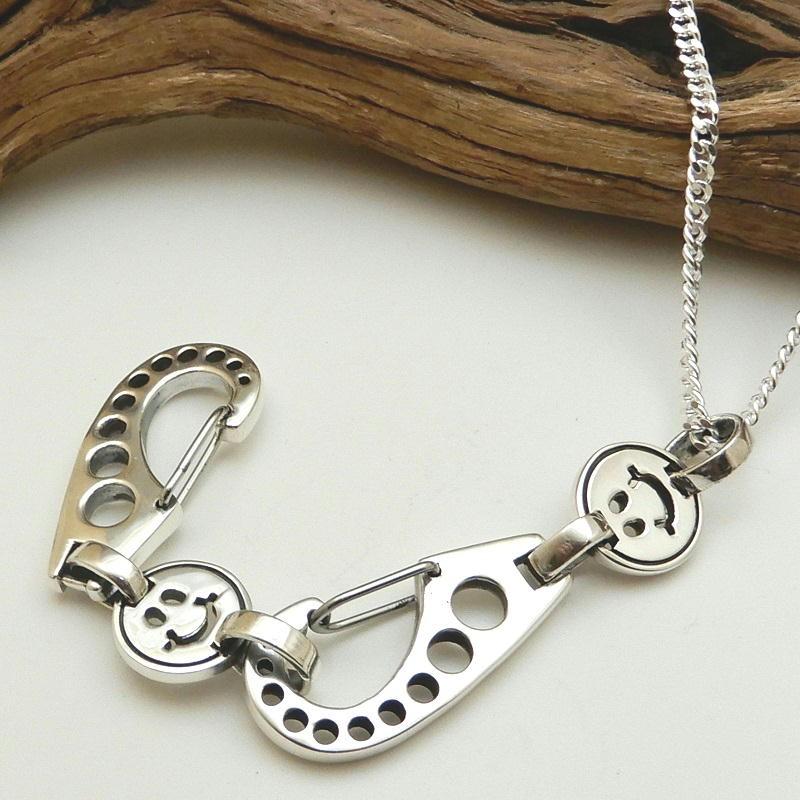 メンズ ネックレス シルバー キーホルダー型 ネックレス キーチャーム シルバーネックレス シルバー925 ペンダント アクセサリー 2.8mm喜平チェーン付き |  | 06