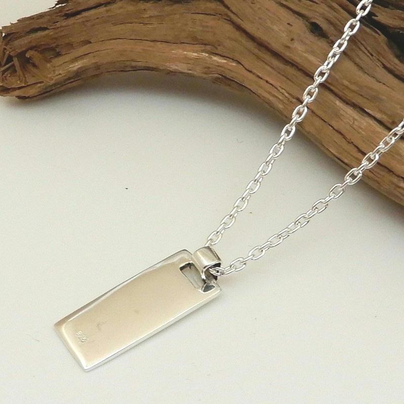 ネックレス メンズ シルバー プレートネックレス シルバーネックレス