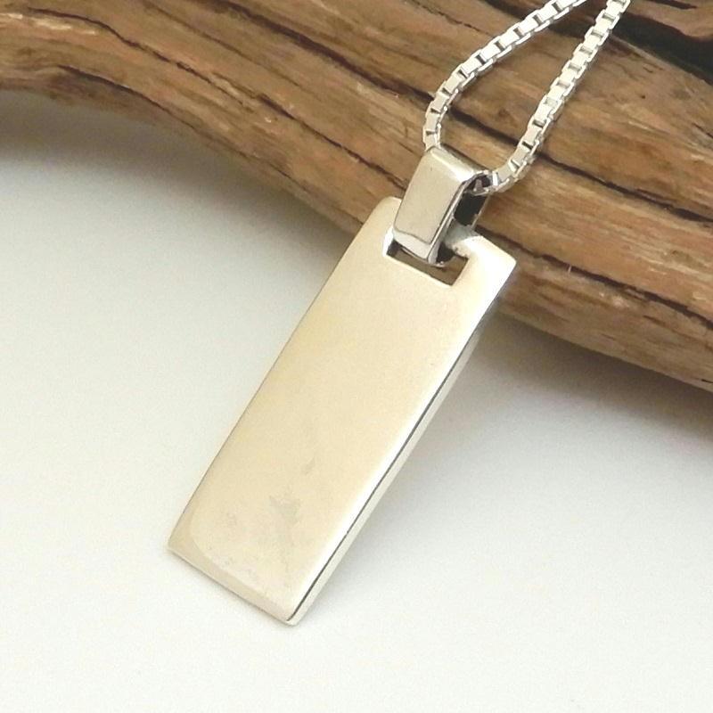 ネックレス メンズ シルバー プレートネックレス シルバーネックレス