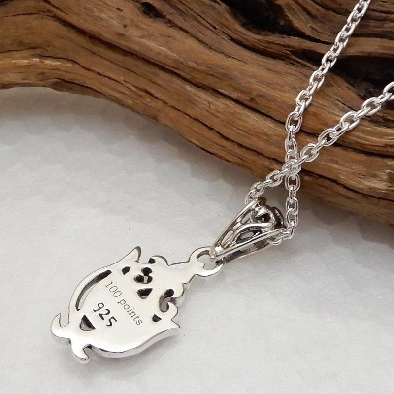 ネックレス メンズ シルバー925 オニキス ネックレス メンズ レザー パワーストーン  お守り パワー アクセサリー ブランド 100 point pgs56cl |  | 05