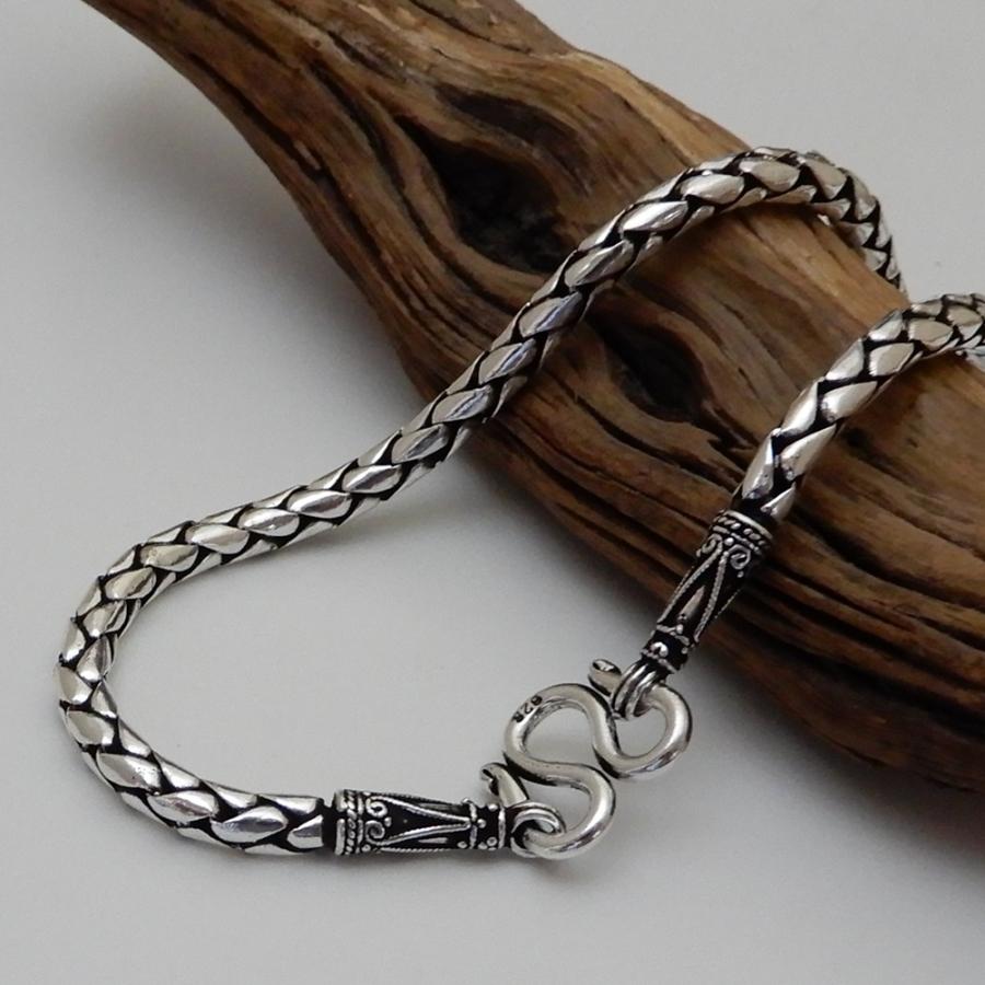 シルバー925 ネックレス メキシコ ビーズ ヴィンテージ 重厚 チェーン レア シルバー925 ネックレス メキシコ ビーズ ヴィンテージ 重厚