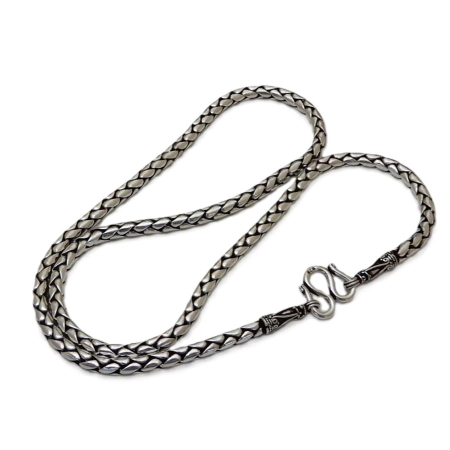 50cm 4mm 約39g 太い チェーン ネックレス メンズ シルバー925 50cm 4mm 約39g 太い チェーン ネックレス メンズ シルバー925