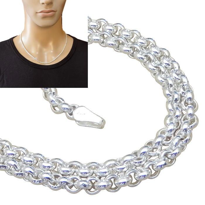 最も優遇 ネックレス メンズ シルバー925 ロールチェーン 50cm 3 3mm シルバーネックレス メンズ チェーン のみ 太め ロールネックレス シルバーチェーン 新規購入 Www Muslimaidusa Org
