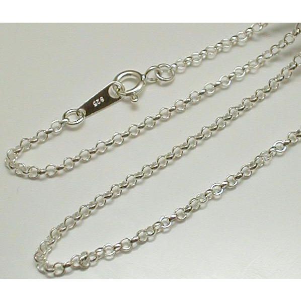 シルバー９２５ロールチェーン50センチ シルバー925 ロールチェーン ネックレス 幅3mm 50cm ネックレス