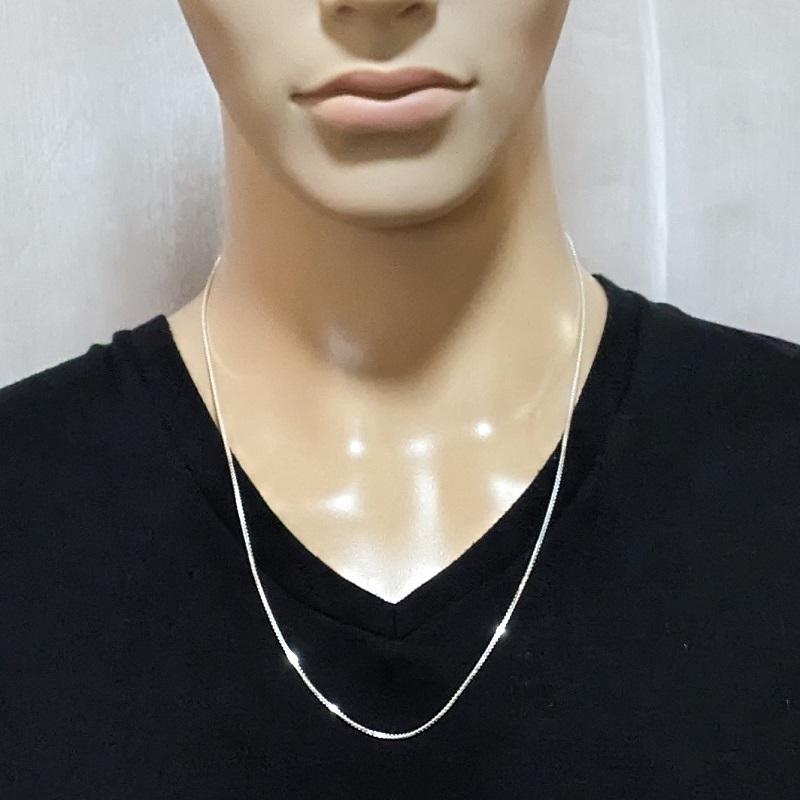 ネックレス メンズ チェーン 60cm 1.2mm ベネチアンチェーン ネックレス メンズ チェーン 60cm 1.2mm ベネチアンチェーン