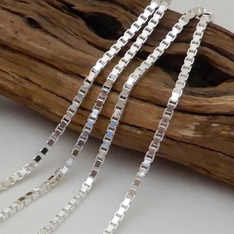 ネックレス メンズ チェーン シルバー925 50cm 1.9mm ベネチアン