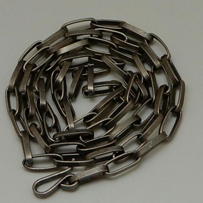 太い 燻し加工 ネックレス メンズ チェーン シルバー925 ホピ族 3.3mm 50cm ホピチェーン シルバーネックレス メンズ ホピネックレス シルバーチェーン いぶし銀 |  | 03