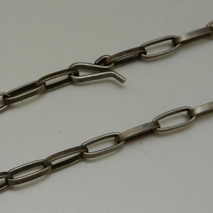 太い 燻し加工 ネックレス メンズ チェーン シルバー925 ホピ族 3.3mm 50cm ホピチェーン シルバーネックレス メンズ ホピネックレス シルバーチェーン いぶし銀 |  | 04