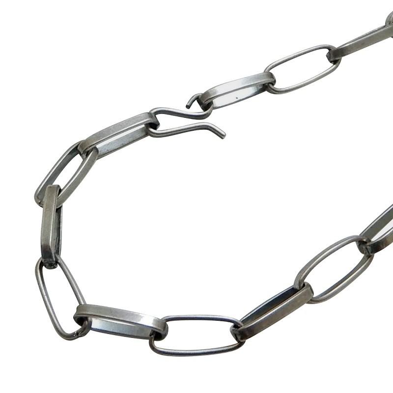 太い 燻し加工 ネックレス メンズ チェーン シルバー925 ホピ族 4.5mm