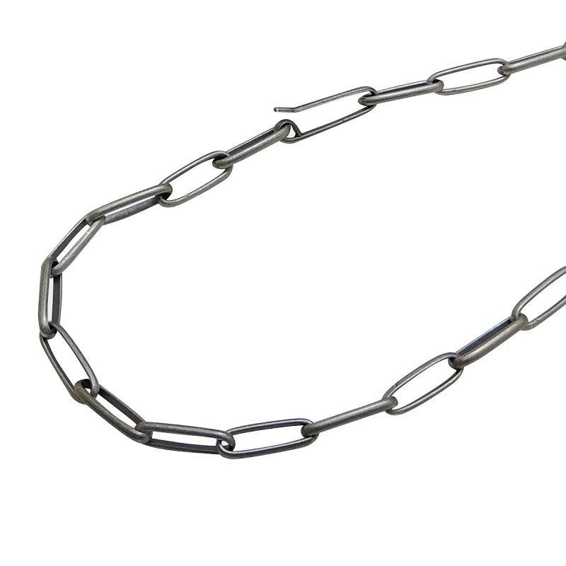 燻し加工 ネックレス メンズ チェーン シルバー925 ナバホ族 3.6mm60cm