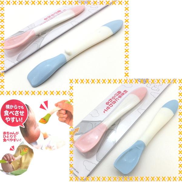 左右に曲がるベビースプーン メール便対応 1通6個までOK |100yen-babygoods|02