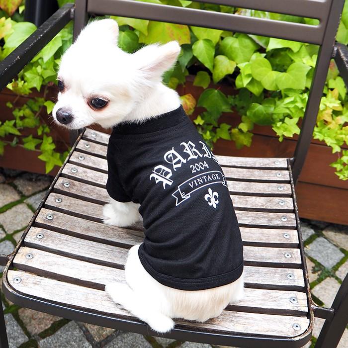 ゴシックTシャツ S-XLサイズ ペット 犬服 犬の服 名入れ 名前入り 名