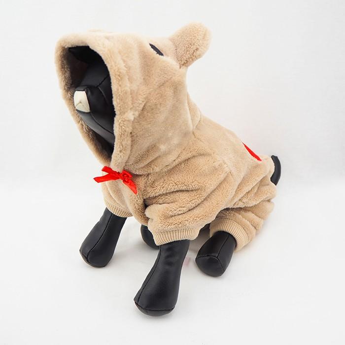 犬服 犬 服 好き 名入れ 名前入り 名前入れ プレゼント ギフト かわいい 長袖 冬服 おすすめ 小型犬 犬の服 くまちゃん ロンパース Dw Rp Km 104 Tenfour 通販 Yahoo ショッピング