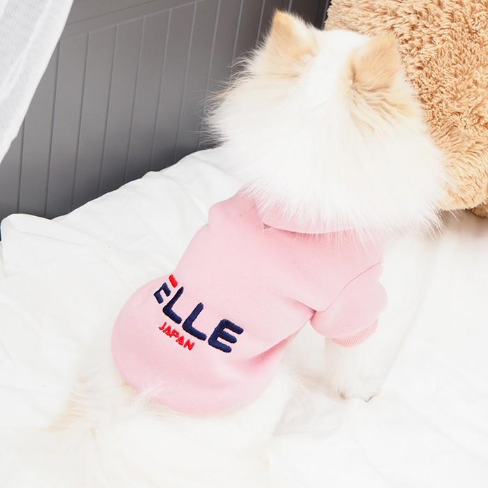 スポーツロゴペアパーカー 犬 飼い主 ペアルック ペットとお揃い