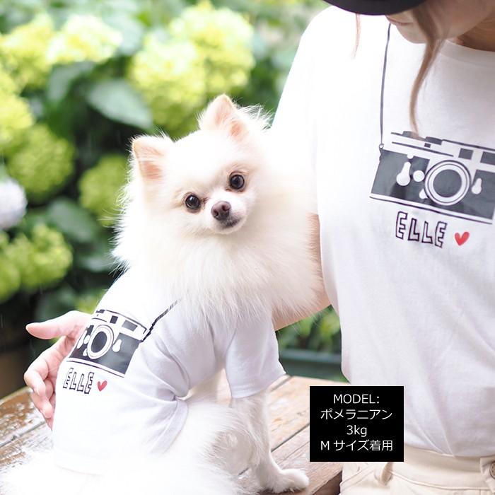 カメラペアTシャツ S-XLサイズ 犬 飼い主 ペアルック送料無料 ペット