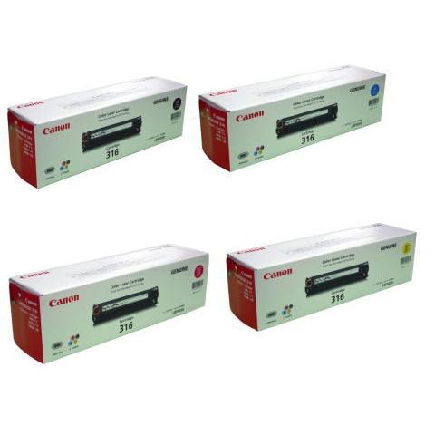 4色セット)) ((キヤノン メーカー純正品)) トナーカートリッジ316  