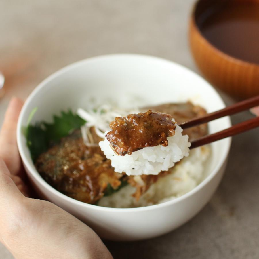 魚惣菜 ピリ辛サバ味噌煮丼 8食セット レトルト 週2のおさかな丼 北海道産天然さば使用 惣菜 レトルト 丼物 鯖 小ぶりサイズ｜109-sen｜04