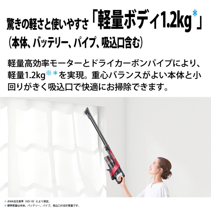 RACTIVE Air シャープ コードレススティック掃除機 ラクティブエア EC