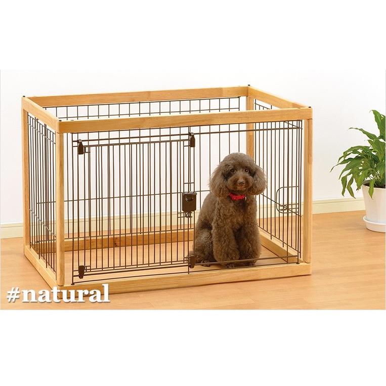 リッチェル（Richell） 木製ペットサークル90-60 茶 4973655592526 #w