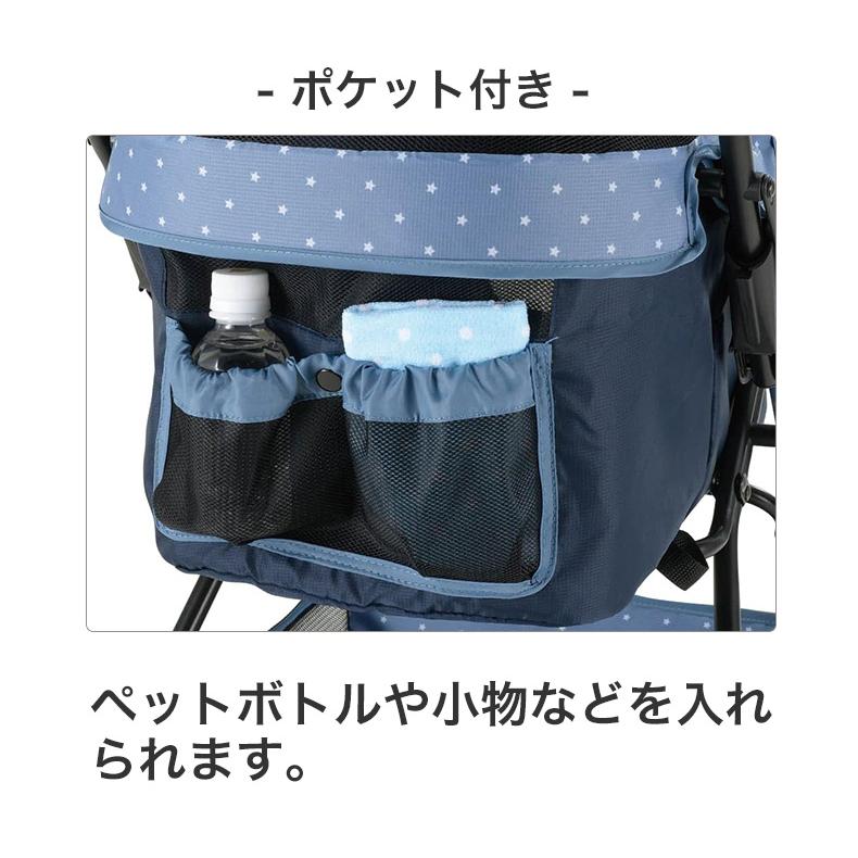 【訳あり商品特価】ペットカート エルフィ　本体カラー　ブルー Amazon | リッチェル ペットカート エルフィ ブルー