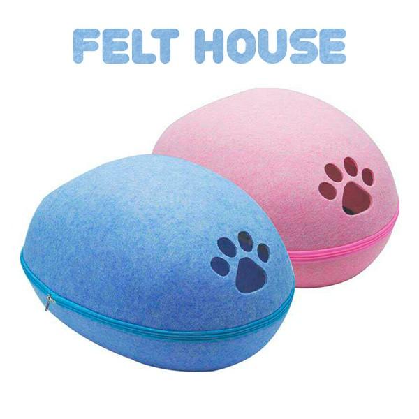 [スーパーキャット]Super Cat フェルトハウス DMH-01 4973640093021 ブルー 4973640093021 #w-156348｜1096dog