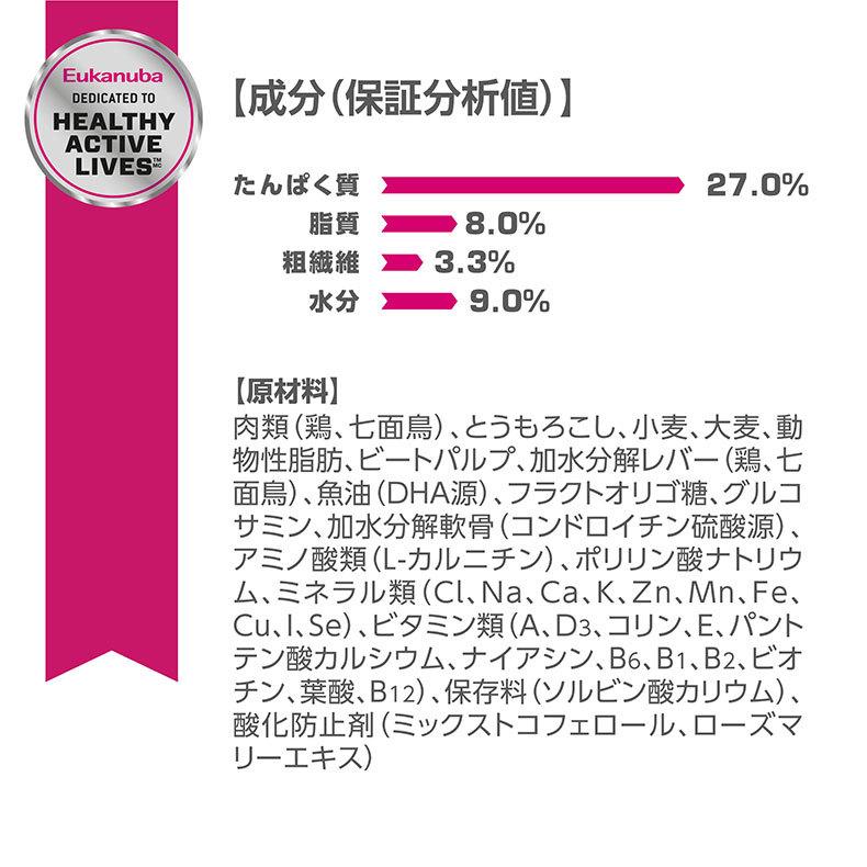 ユーカヌバ（Eukanuba） スモール フィット ボディ 成犬用 体重管理
