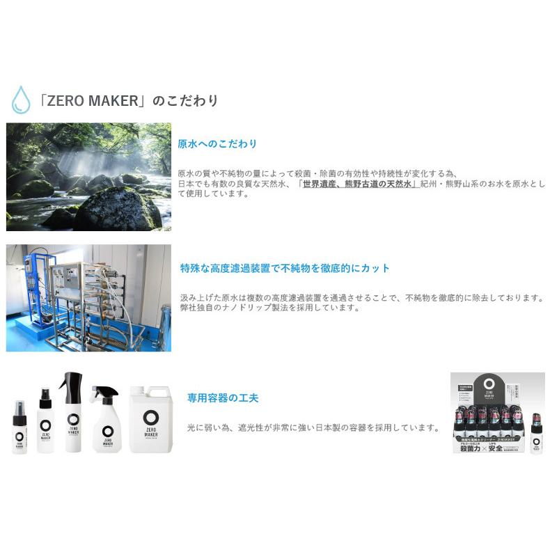 [ゼロメーカー]ZERO MAKER 微酸性電解水 ZERO MAKER 300ml 蓄圧式ミストスプレー 犬用品 お掃除用品 掃除用品 4589885790061 #w-163467-00-00｜1096dog｜07