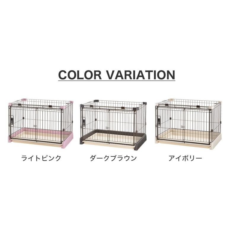 Richell 調整可能ペットサークル 90-165cm Richell 調整可能ペットサークル 90-165cm インテリアペット