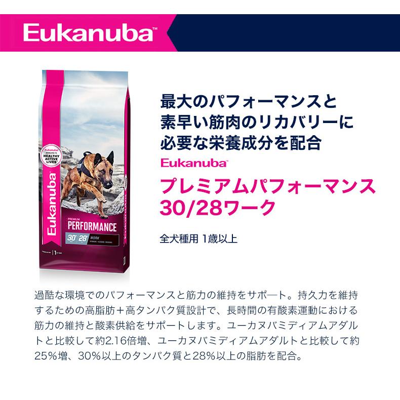 ユーカヌバ（Eukanuba） プレミアムパフォーマンス 30/28 ワーク 17kg