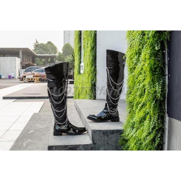 ロングブーツ メンズ エンジニアブーツ ウエスタンブーツ サイドファスナー付き 紳士靴 かっこいい ハイカットシューズ お兄系 Nmdx Feel Home 通販 Yahoo ショッピング