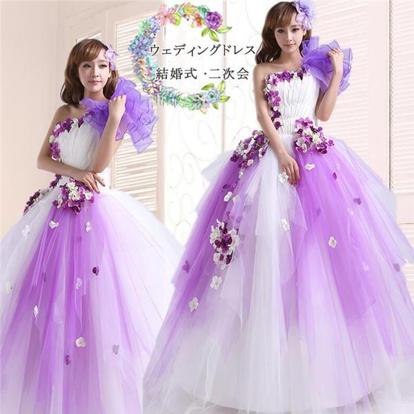 安い アウトレット販売 ウェディングドレス レディース カラードレス ロング シングル肩 二次会 パーティードレス 花嫁 結婚式 演奏会 大きいサイズあり セレクトシリーズ Www Superavila Com