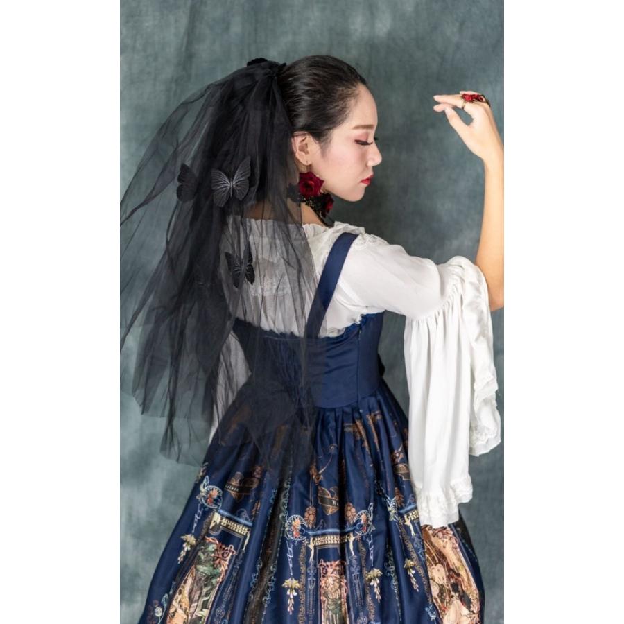 格安saleスタート ハロウィン超おすすめ ハロウィン 仮装 髪飾り コスプレ 暗黒 花嫁 コスプレグッズ パーティー レース おし Materialworldblog Com
