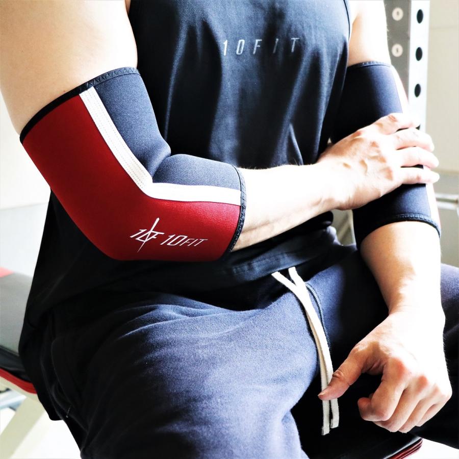 10FIT（テンフィット） エルボースリーブ サポーター 肘 ジム スポーツ