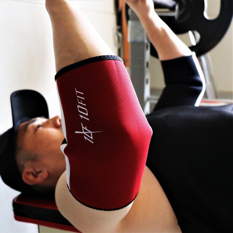 10FIT（テンフィット） エルボースリーブ サポーター 肘 ジム スポーツ