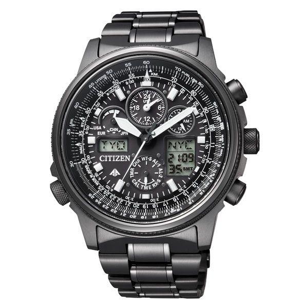 シチズン プロマスター CITIZEN PROMASTER クロノグラフ パイロット ソーラー電波  メンズ 腕時計 JY8025-59E｜10keiya｜02