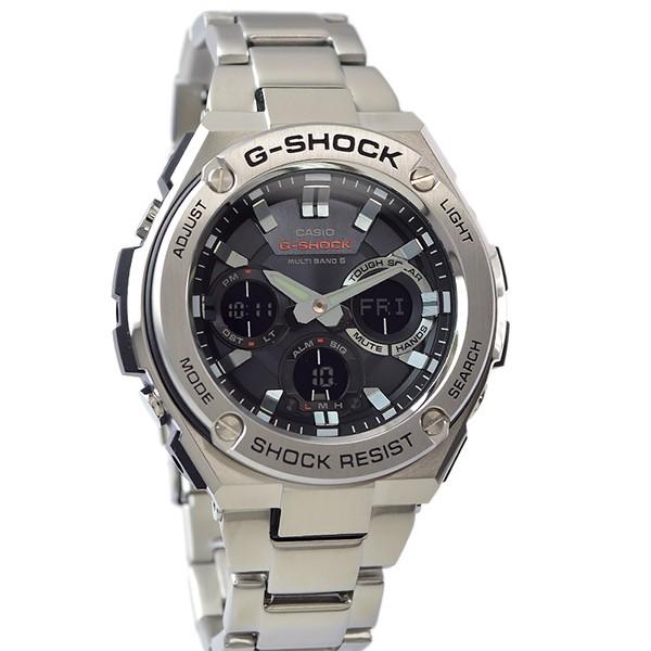 カシオ Ｇショック G-SHOCK Gスチール ソーラー電波 GST-W110D-1AJF メンズ 腕時計 時計 爆買の画像