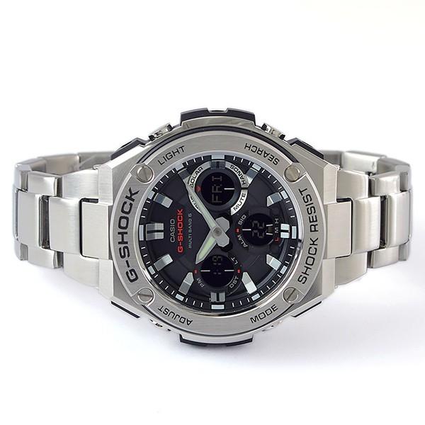 カシオ Ｇショック G-SHOCK Gスチール ソーラー電波 GST-W110D-1AJF メンズ 腕時計 時計 爆買の画像