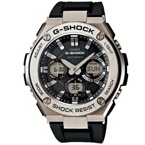 カシオ Ｇショック G-SHOCK Gスチール ソーラー電波 GST-W110-1AJF メンズ 腕時計 時計 爆買の画像