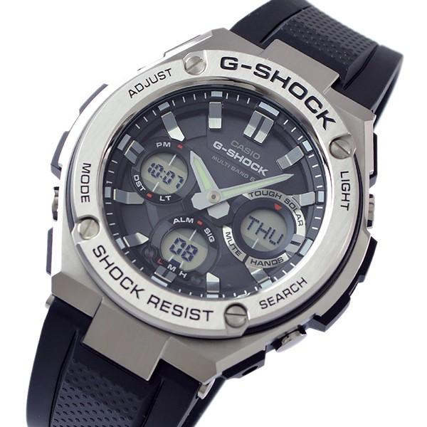 カシオ Ｇショック G-SHOCK Gスチール ソーラー電波 GST-W110-1AJF メンズ 腕時計 時計 爆買の画像